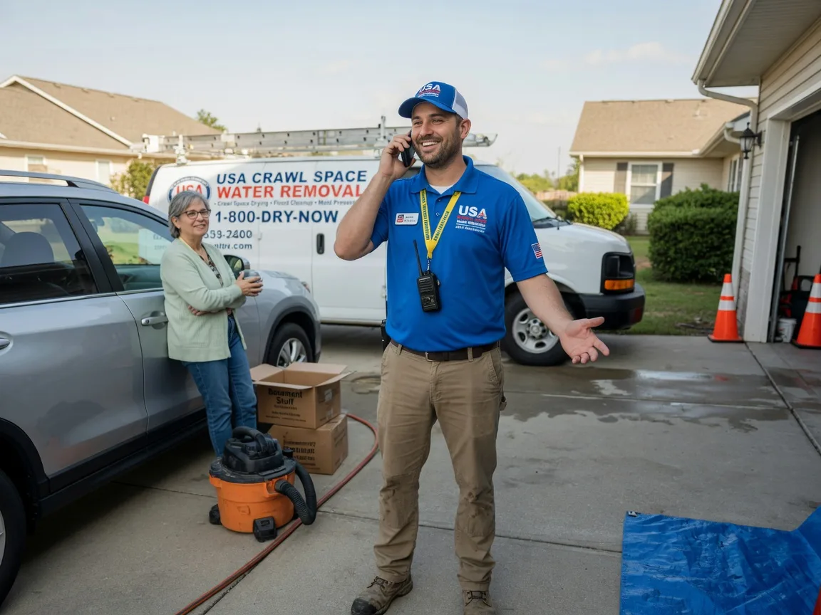 Crawl Space Water Removal Van Buren, AR FAQs